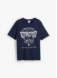T-shirt met stoere print, bonprix