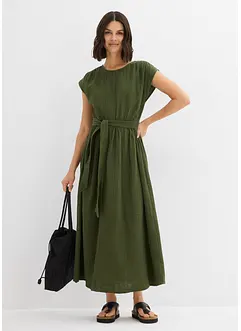 Midi jurk van katoen, bonprix