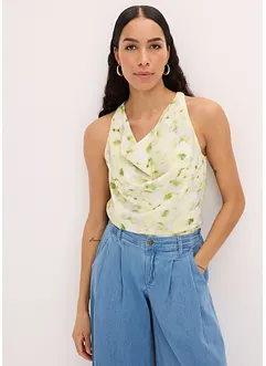 Blousetop in satijnlook, bonprix