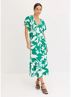 Midi jurk met kapmouwen, bonprix