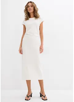 Midi jurk van soepel vallende viscose, bonprix