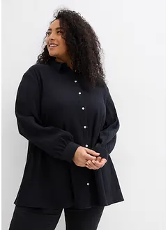 Lange blouse, wijd model, van katoen, bonprix