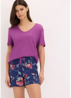 Shortama met viscose, bonprix
