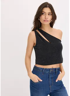 Top met one shoulder twist, bonprix