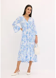 Gedessineerde tuniekjurk van soepele viscose, bonprix