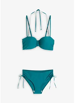 Balconette bikini met extra halter bandje (2-dlg. set), bonprix