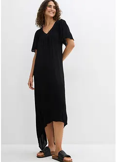 Lange kaftan jurk van crêpe, bonprix