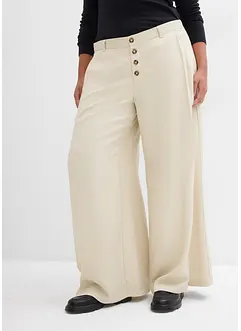Twill broek van soepelvallend lyocell, bonprix