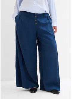Twill broek van soepelvallend lyocell, bonprix