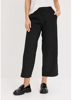 Culotte met krijtstrepen, bonprix