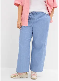 Cargo broek met bequé tailleband, bonprix