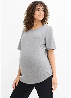 Zwangerschaps-/voedingsshirt met biologisch katoen, bonprix
