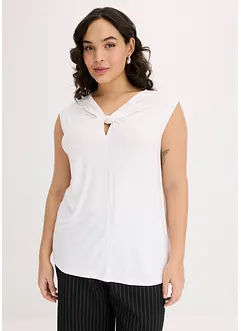 Jersey top met twist, bonprix