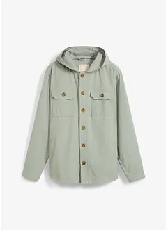 Overshirt met capuchon, bonprix