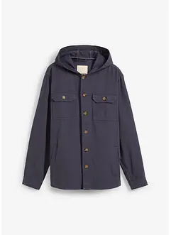 Overshirt met capuchon, bonprix