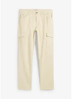 Slim fit stretch cargo broek, straight, bonprix