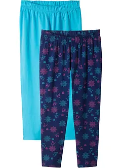 Capri legging (set van 2) met biologisch katoen, bonprix