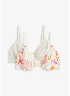 Bh met beugels en biologiscch katoen (set van 2), bonprix