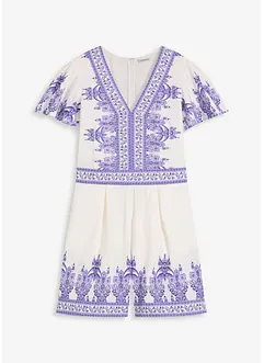 Jumpsuit met linnen, bonprix