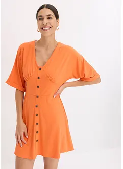 Getailleerde mini jurk, bonprix
