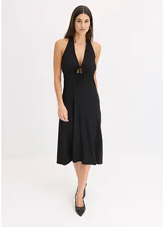 Jersey jurk met cut-outs, bonprix