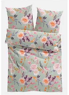 Dekbedovertrek met florale print, bonprix
