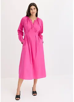 Maxi jurk van popeline, bonprix