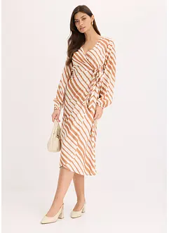 Midi jurk van vloeiende viscose, bonprix