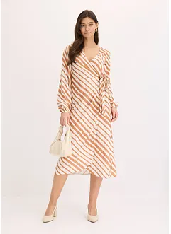 Midi jurk van vloeiende viscose, bonprix