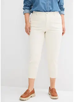 Mom jeans, high waist, low stretch cropped, bonprix