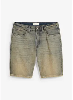 Dirty washed jeans bermuda, regular fit, bonprix