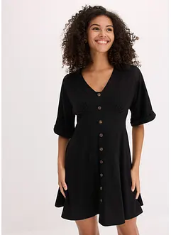 Getailleerde mini jurk, bonprix