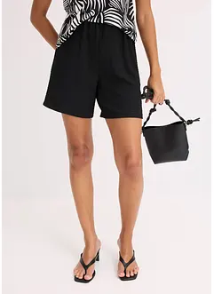 Jersey short van lichte crèpe, bonprix