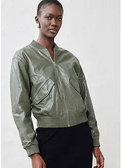 Leren blouson van lamsnappa, bonprix