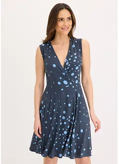 Jersey jurk met opvallende print, bonprix
