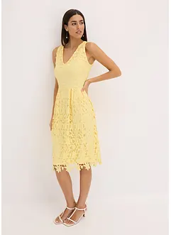 Jurk met guipure kant, bonprix