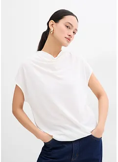 Shirtblouse van gestructureerde crêpe, bonprix