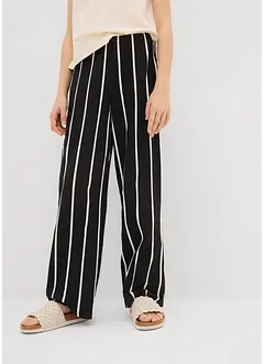 Jersey broek van robuust piqué, bonprix