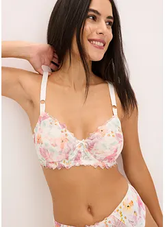 Minimizer bh met beugels en delicaat borduursel met print, bonprix