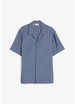 Overhemd van viscose met korte mouwen, bonprix
