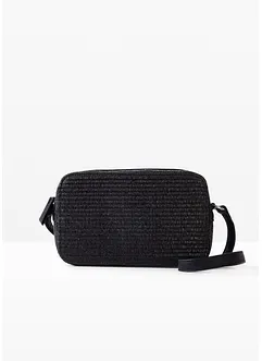 Schoudertas in stro-look, bonprix
