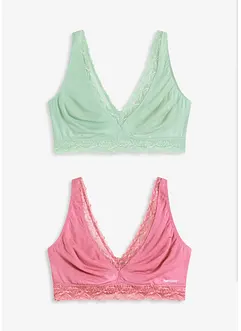 Feel Comfort bralette van zacht materiaal (set van 2), bonprix