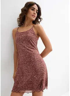 Mini jurk van mesh, bonprix