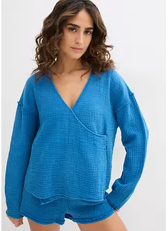 Blouseshirt van puur katoen, bonprix
