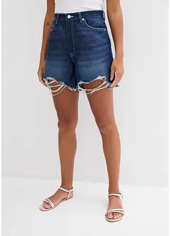 Jeans short high waist, low stretch, bonprix
