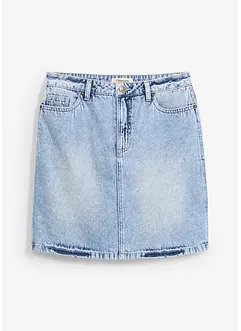 Spijkerrok mid waist, low stretch, bonprix