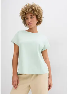 T-shirt met verlengde achterkant van zwaar katoen, bonprix