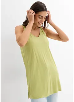 Longtop van viscose-linnen-mix, bonprix