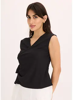 Shirt van jersey in wikkellook, bonprix