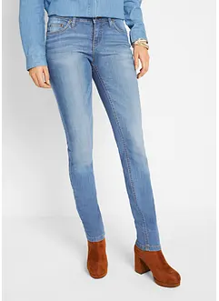 Skinny stretch jeans mid waist, bonprix